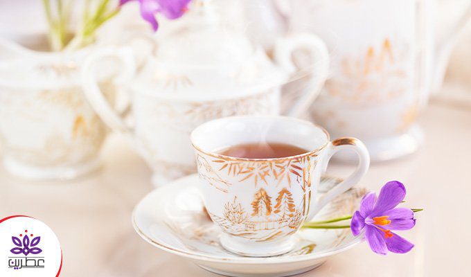 چای زعفران